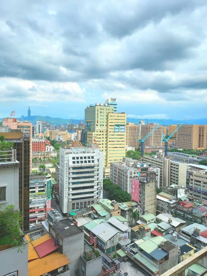 Sky19 Hotel Taipei Exteriör bild